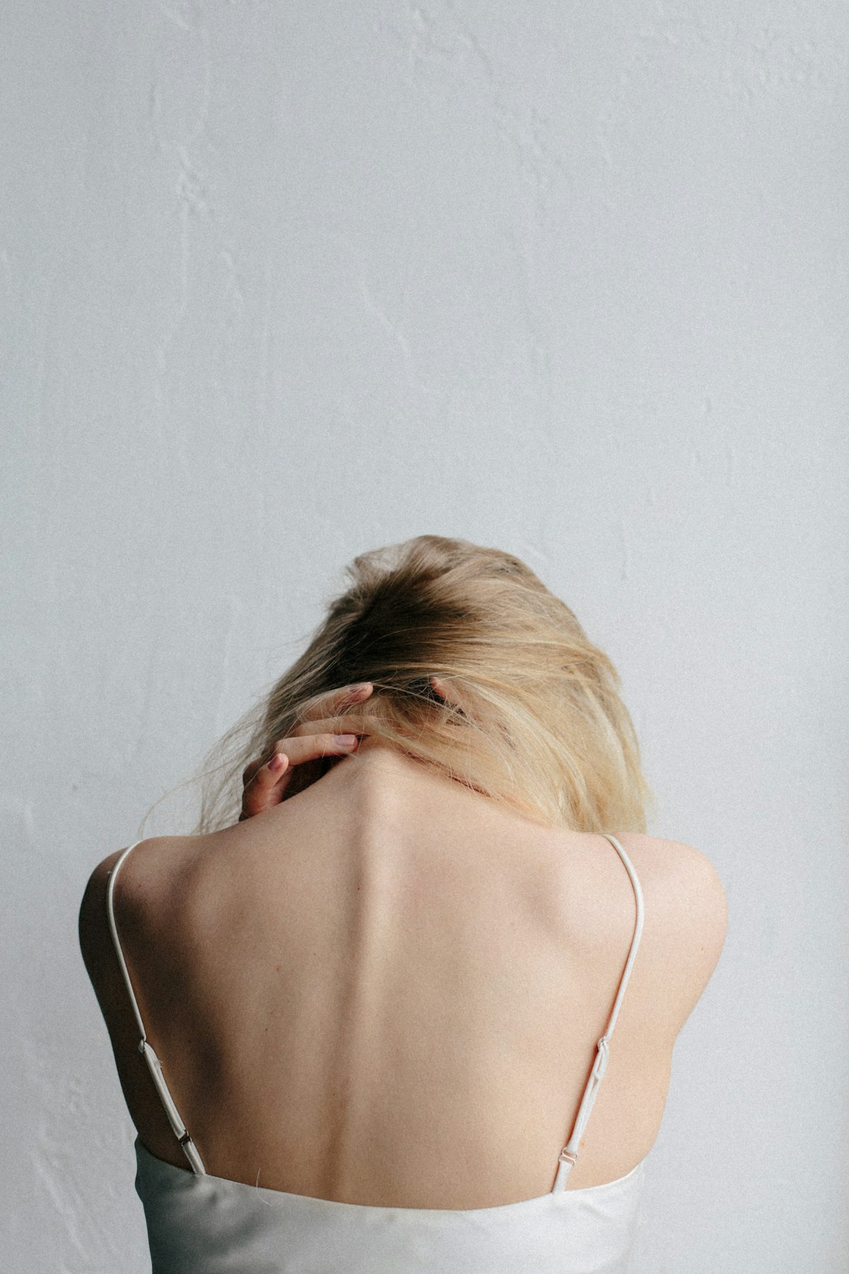 Clinician assessing shoulder range of motion